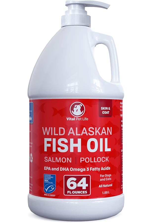 grizzly pollock oil 64 oz