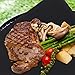 JiaHui Grill Mat Set of 4 - 100% Non-stick BBQ Grill Mats - FDA-Approved, PFOA Free, Reusable and Easy to Clean - Works on Gas , Charcoal , Electric Grill and More - 15.75 x 13 Inch (Black)