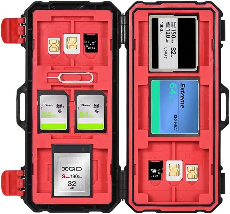 Multimedia Cards L Andoer KH 5 WaterResistant XQD/CF/TF/MSD/SD Memory