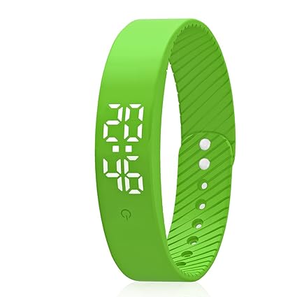 Amazon.com : Smart Wristband Pedometer Watch Non-Bluetooth ...