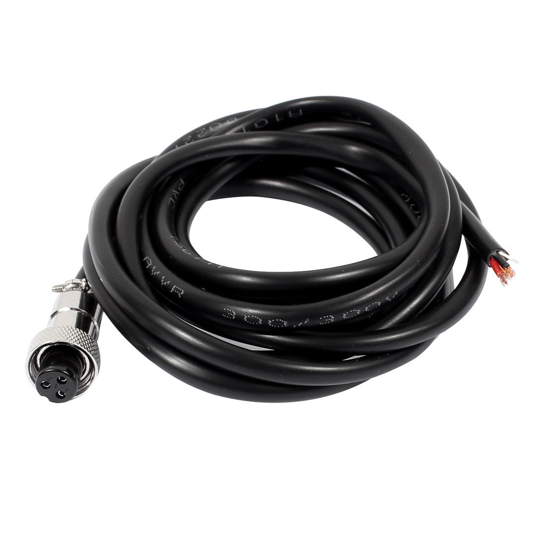 sourcingmap GX12 2m Joint Type 3 Pin Female Aviation Socket Connector Electrical Cable