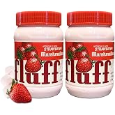 Fluff Marshmallow Spread, Delicious Strawberry Flavor, 7.5oz (Pack of 2)
