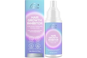 VENUS VISAGE Hair Inhibitor 50ml, Upgraded Hair Growth Spray, Non-Irritating, Removal for Body, Face, Arm, Armpit, Leg for Men and Women