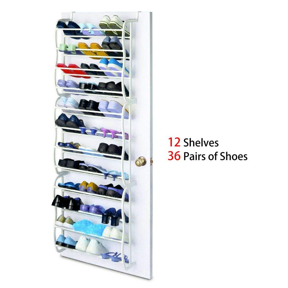 Best Jumbo Over The Door Shoe Rack