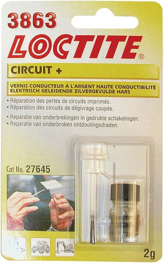 Loctite 3863 Circuit Plus Reparation Circuit Imprime Ou Degivrage Amazon Fr Auto Et Moto