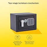 Yale Electronic Safe Mini Black YSV/170/DB2 Standard Security view 3