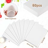 WSICSE 60 Sheets 300gsm Cotton Cold Press Watercolor Paper 4x6 White view 2