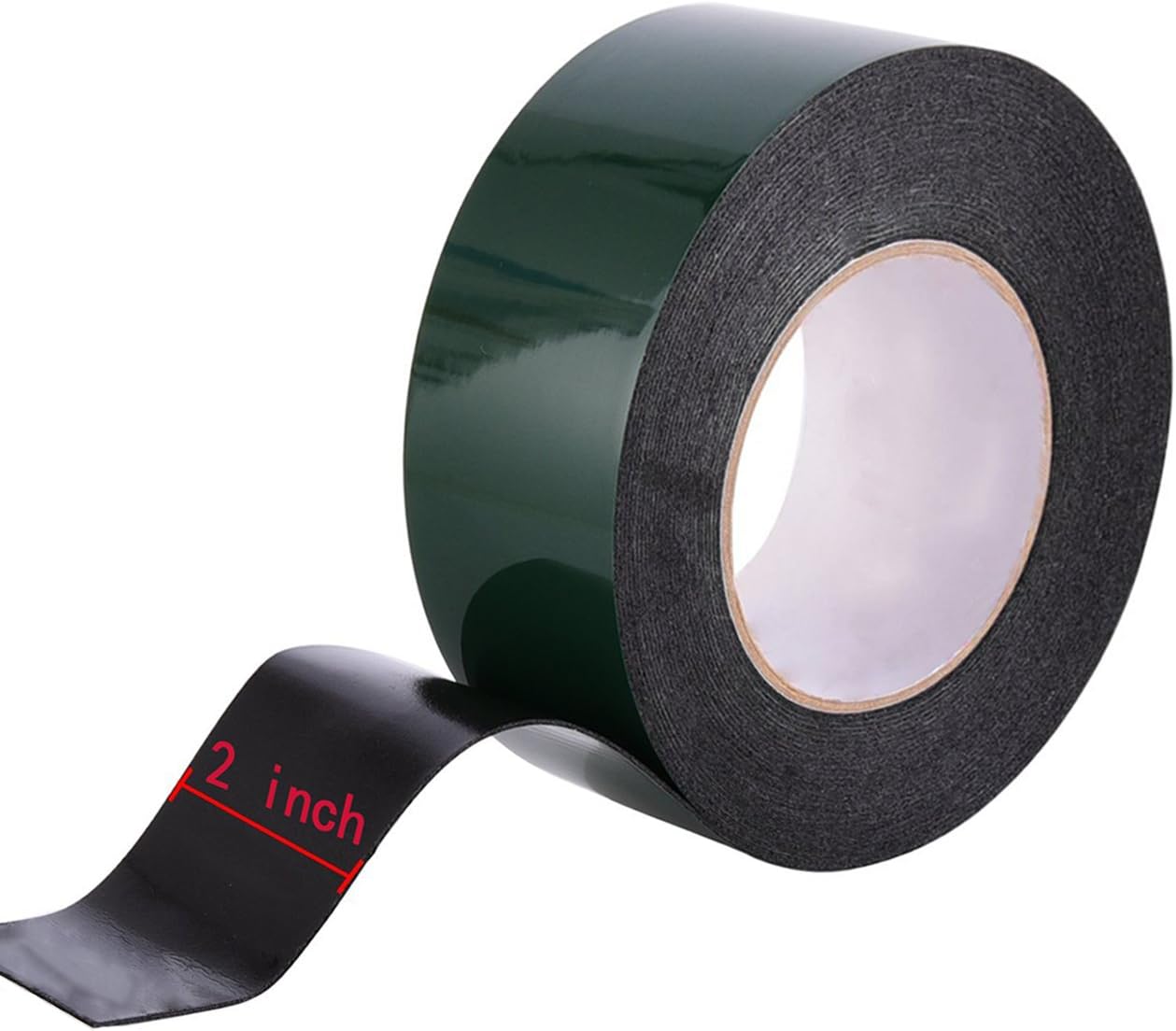 Maveek 10 m (50 mm) Foam Tape Double Sided Sponge Tape Waterproof Mounting Adhesive Tape Roll Cars Trims, Black - Image 4