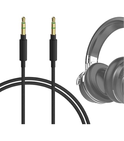 Geekria Audio Cable Compatible with Anker Soundcore Space One Pro