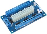 fasient 24/20-pin ATX Power Supply Board Module Adapter 24 Amp Screw Terminal view 4