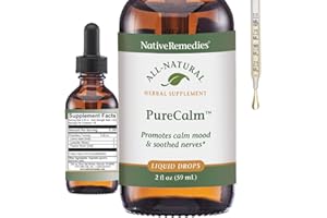 Native Remedies PureCalm - All Natural Herbal Supplement Promotes Feelings of Calm During Times of Pressure, Stress or Nervous Tension - 59mL
