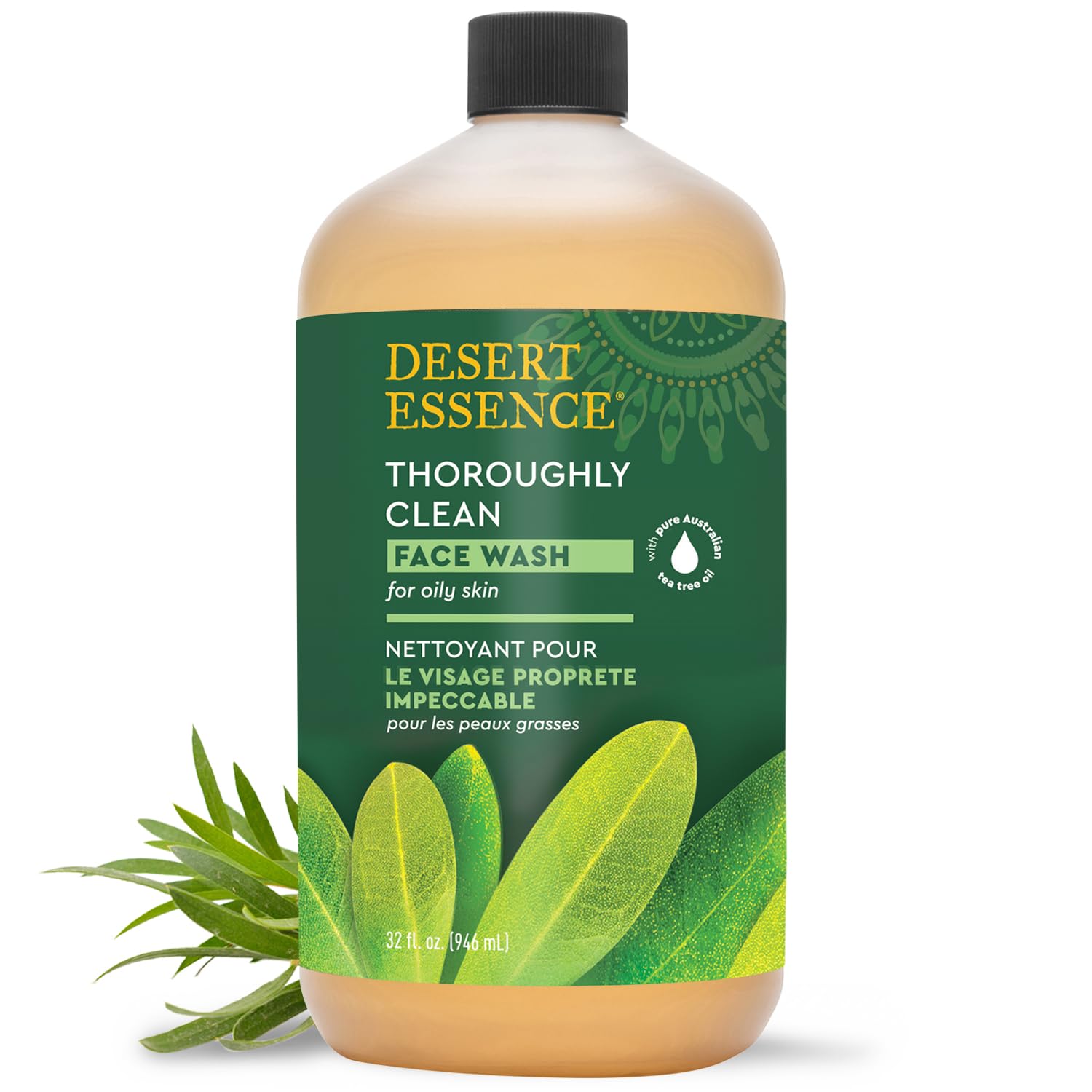 Desert Essence Thoroughly Clean Face Wash 32 fl oz