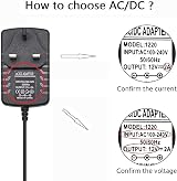 BeamsWork 12V 2A 24W DC Power Adapter Supply Converter for CCTV Camera LED view 5