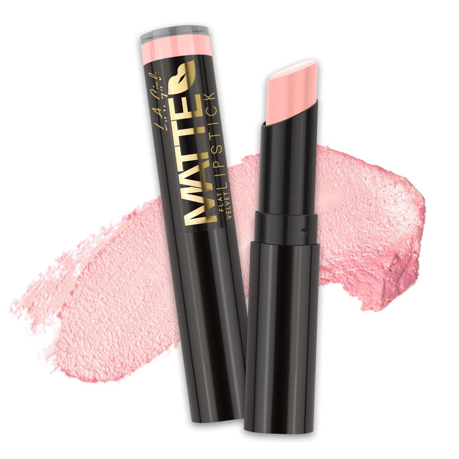 Photo 1 of L.A. Girl Matte Flat Velvet Lipstick, Ooh La La! GLC801