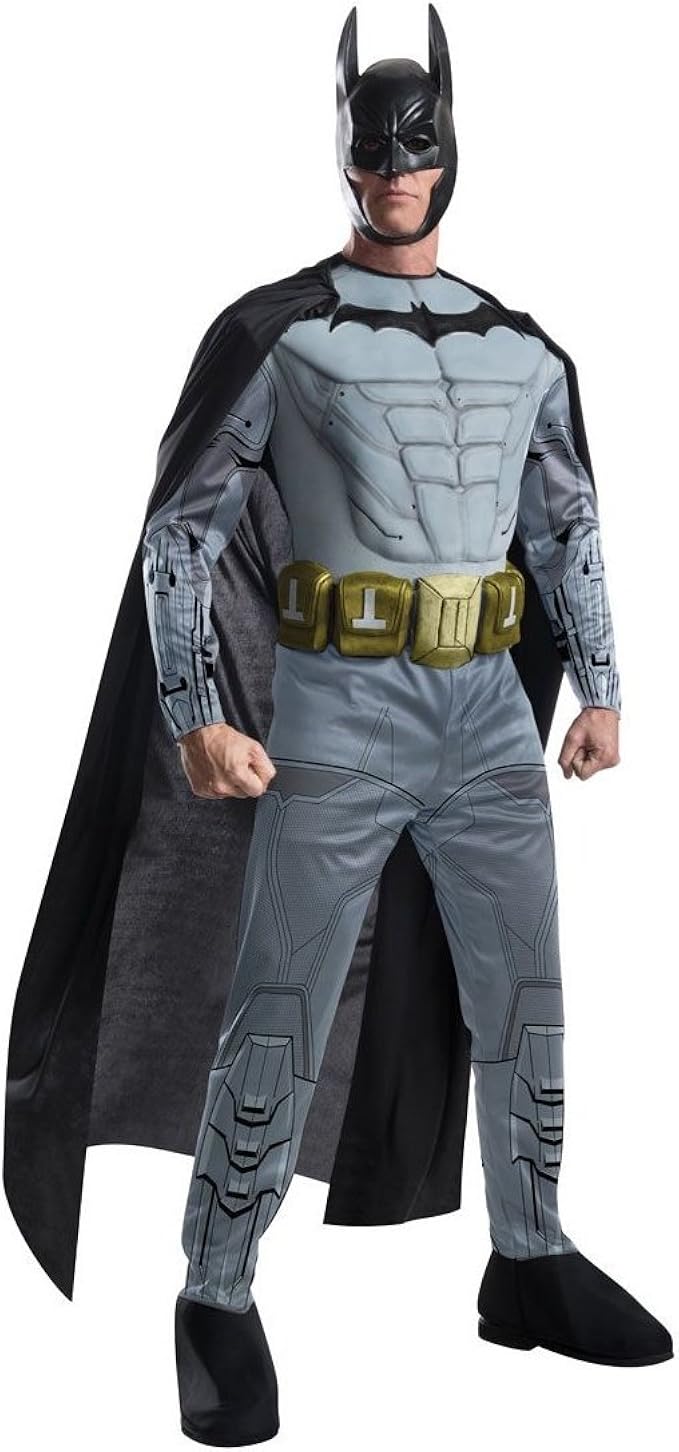 Amazon Com Batman Arkham Asylum Franchise Mens Costume Muscle Chest Video Game Clothing