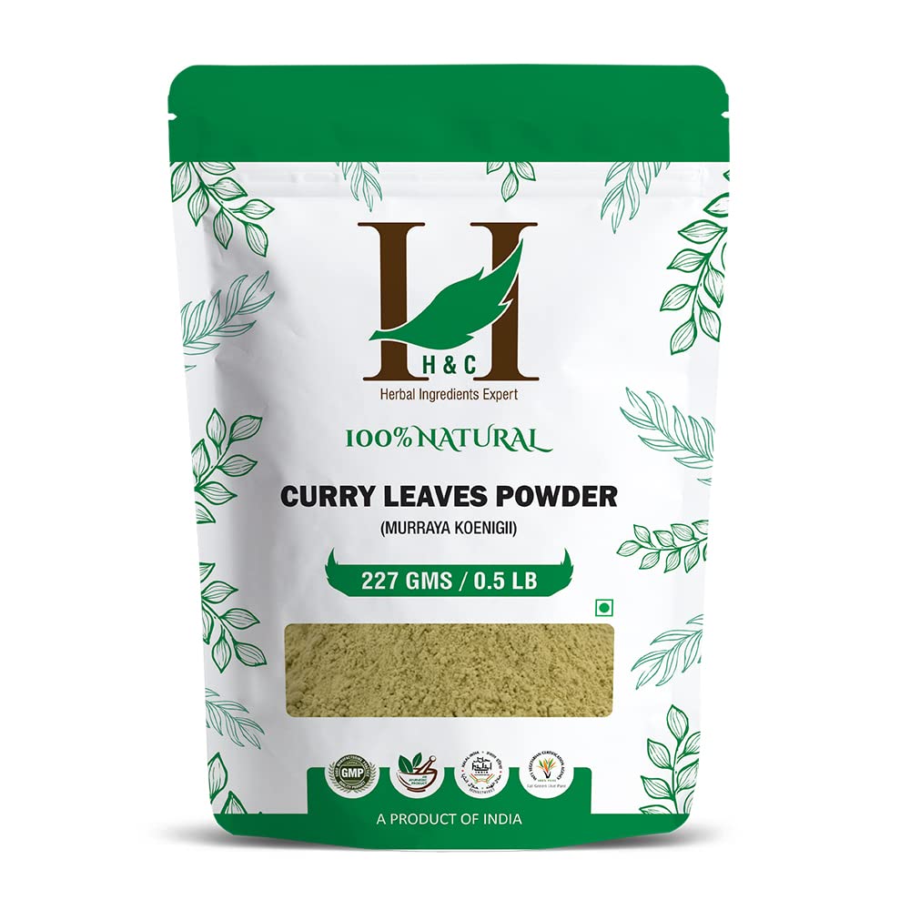 H&C Curry Leaves Powder- 227G (0.5 Lb)