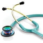 ADC Adscope 603 Diagnostic Clinician Stethoscope, AFD Tunable Technology | Our most popular acoustic stethoscope with a classic diaphragm and bell design. Ideal for clinicians and students.