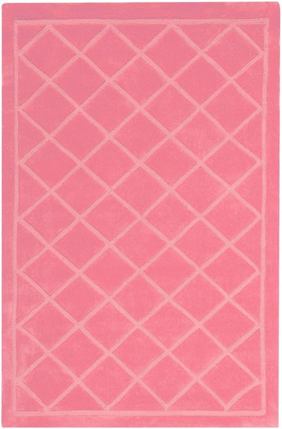 Diamond Rug Medium Pink