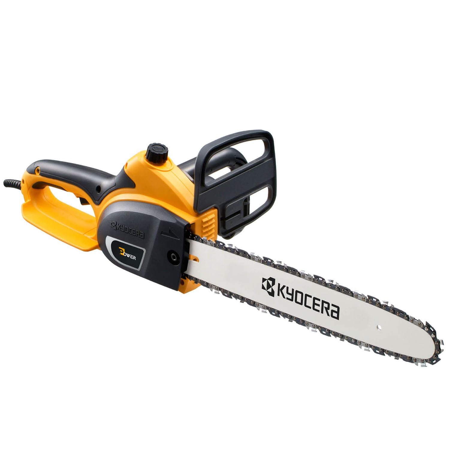 京セラ(Kyocera) 旧リョービ チェンソー CS-3605 616451A 【力の入れやすいリヤハンドル採用で低木・立ち木の伐採や丸太の切断に最適】 有効切断長さ360mm 自動給油 オイルリターン機構 セフティスイッチ 枝打ち ガーデニング商品画像