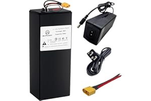 BtrPower 36V 48V 52V 60V 72V Ebike Battery 10AH 15AH 20AH 30AH Lithium Battery Pack for 250W 750W 1000W to 3500W Bafang Voilamart AW Ancheer and Other Motor