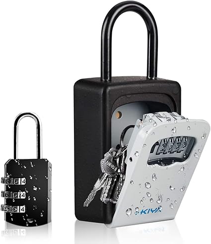 KIYA - Caja de seguridad con candado para llaves: Amazon.es ...