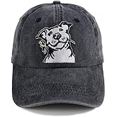 Kamaple Dog Lover Gifts for Women Men, French Bulldog Mom Hat, Denim Adjustable Embroidered Dog Dad Baseball Cap