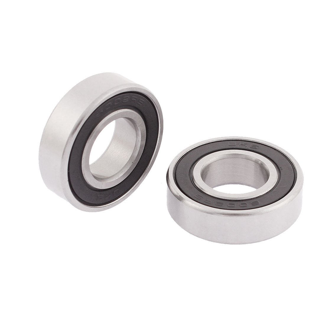 sourcingmap 6002RS Dual Side Sealed Deep Groove Bearing Ball 32mmx15mmx9mm 2pcs