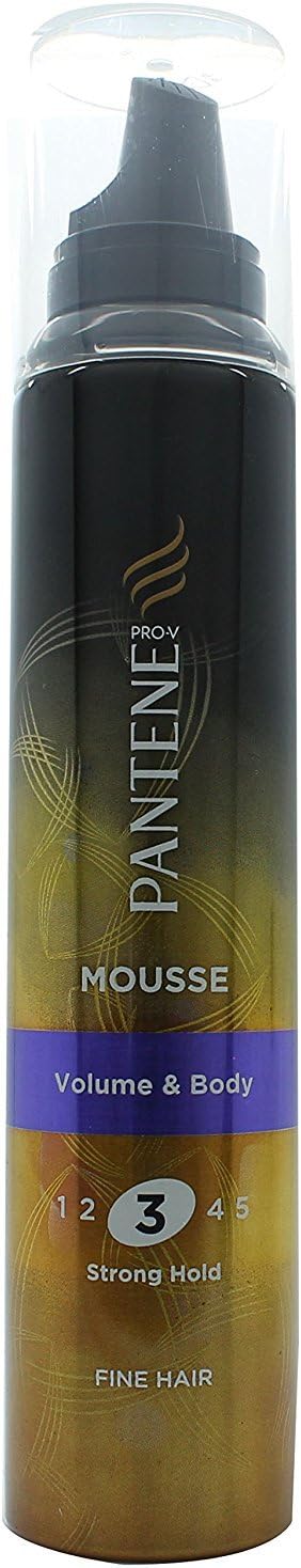 Pantene ProV Perfect Volume Mousse 200ml Level 3 Hold Hair Styling
