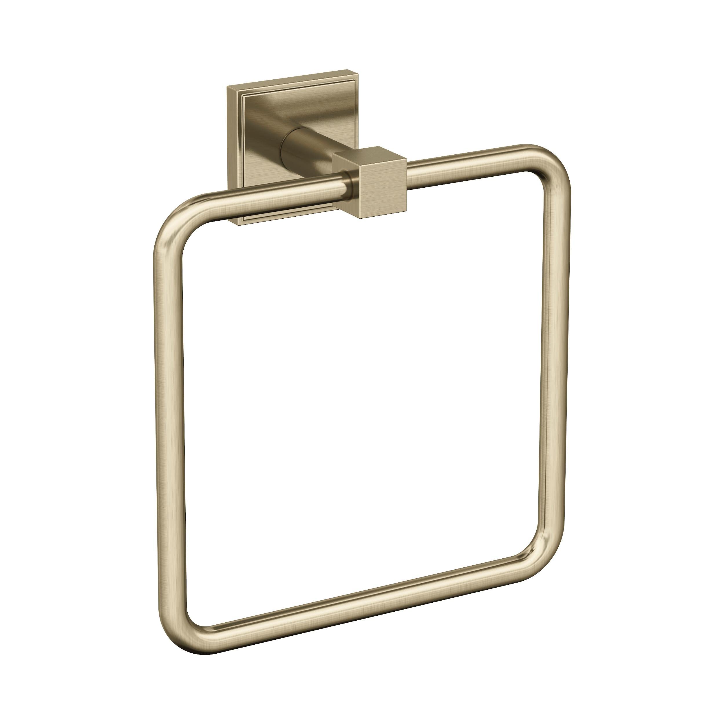 Amerock | Towel Ring | 7-9/16 inch (192 mm) | Golden Champagne | Appoint | Towel Holder | Bath Hardware | Bathroom Accessories