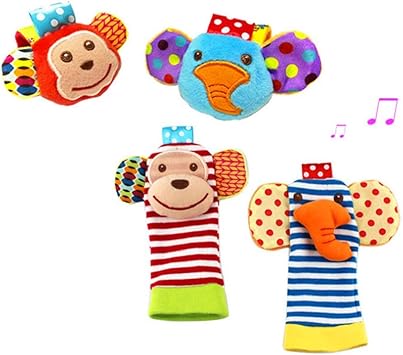 baby wrist and ankle rattles