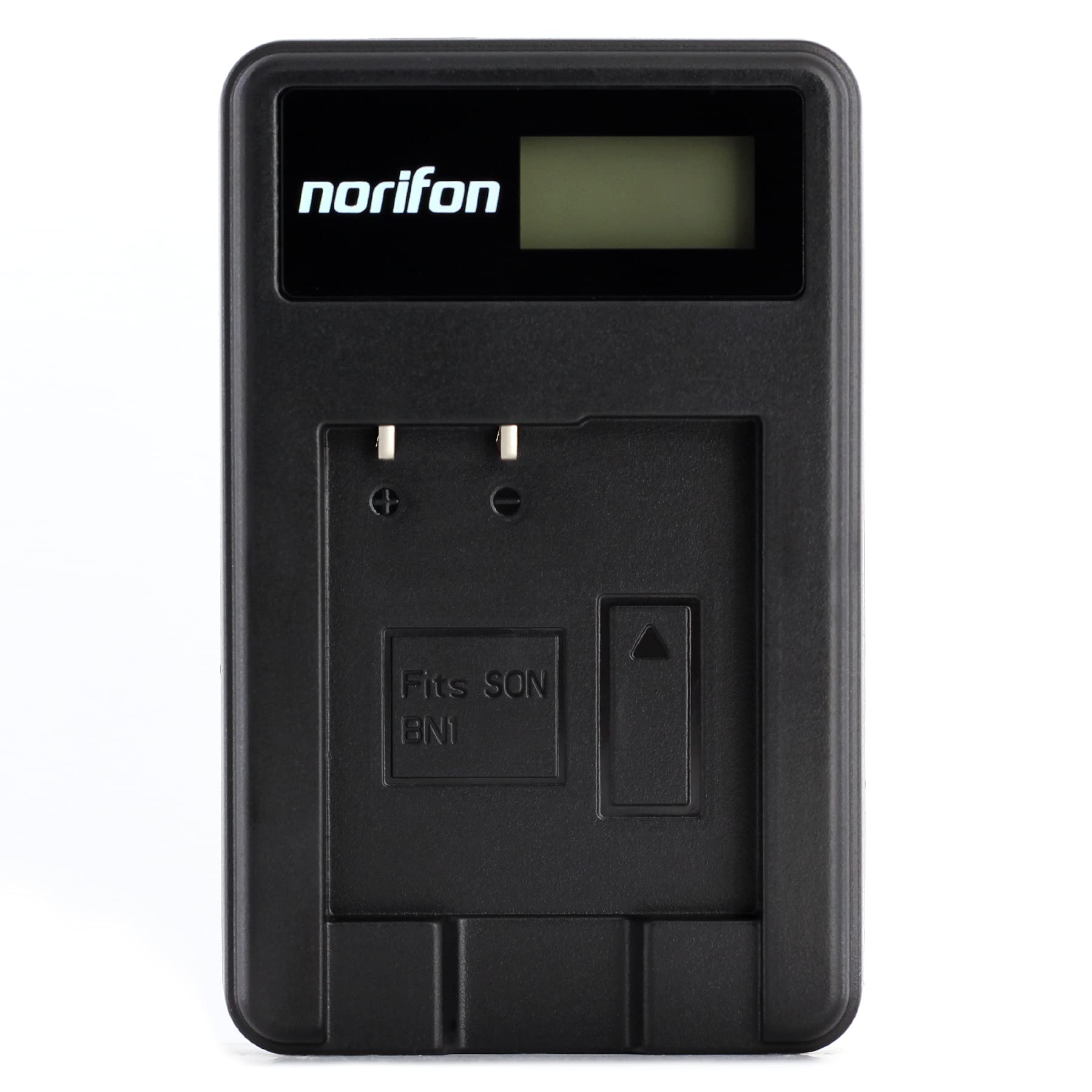 Norifon NP-BN1 LCD USB Charger for Sony Cyber-shot DSC-T110, DSC-T99, DSC-TF1, DSC-TX30, DSC-TX20, DSC-TX200V, DSC-TX10, DSC-TX9, DSC-TX5, DSC-WX80, DSC-W620, DSC-WX9, DSC-WX150 Camera and More