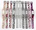 Cute Silicone Replacement Wristband Bracelet with Buckle for Garmin Vivofit 2 Fitness Band (Not for Garmin Vivofit) (10-Pack)