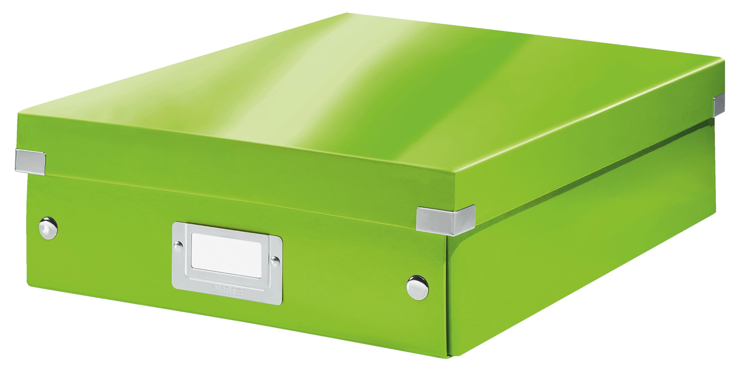 Leitz 60580054 Organiser Box, Click and Store, WOW Range, Medium, Green