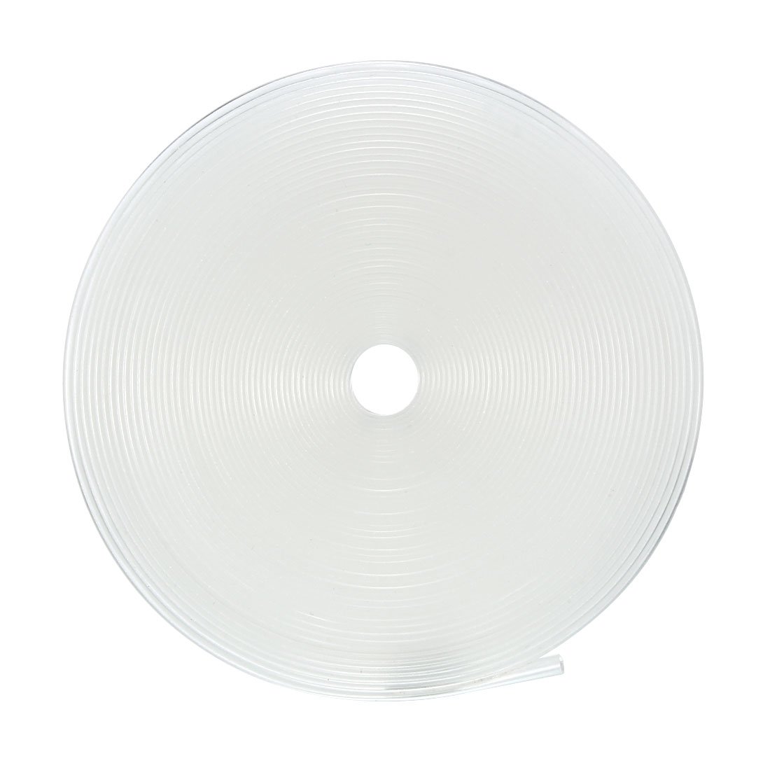 sourcing map Heat Shrink Tubing, 7mm Dia 11mm Flat Width 2:1 Heat Shrink Wrap Cable Sleeve Heatshrink Tube 10m Clear