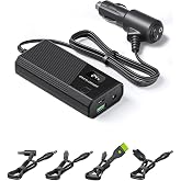 EASYLONGER Car Adapter for CPAP, DC 12/24V Converter CPAP Power Cord | 84W Car Charger with 4 DC CPAP Cables for ResMed S9/ AirSense 10/ AirCurve 10/ AirMini/ AirSense 11/ Philips Dreamstation etc