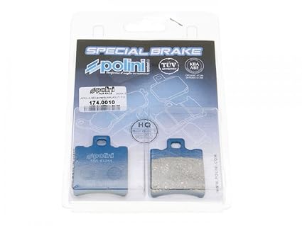 Bremsbeläge / Bremsklötze POLINI organisch for Race für Yamaha Neos 50 4-Takt