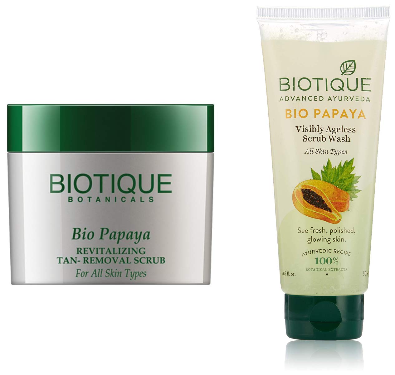 bio papaya scrub wash