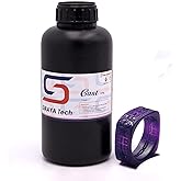 Siraya Tech Cast 3D Printer Castable Resin for Jewlery, Purple, 1kg | Easy to Print and Burn, Clean Burnout, High Resolution Castable 405nm UV Resin, Ideal for Jewelry &amp; Metal Parts