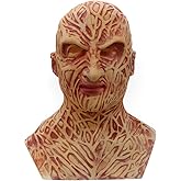 Halloween Party Costume Horror Mask for Adult Mask Scary Dance Carnival Cosplay Zombie Mask (As Shown)