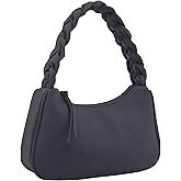 Emperia Braided Top Handle Shoulder Bag For Women, Trendy Designer Small Hobo Tote Handbag