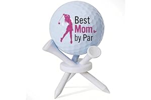 Golf Ball Gifts for Mom Women, Mother's Day Golf Gift for Women Mother Golfers, Best Mom by Par Golf Ball Accessories Tableto