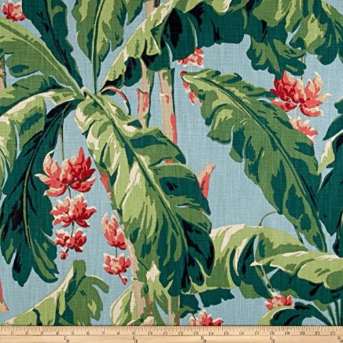 Braemore Banana Grove Basketweave Daylight Fabric By The Yard