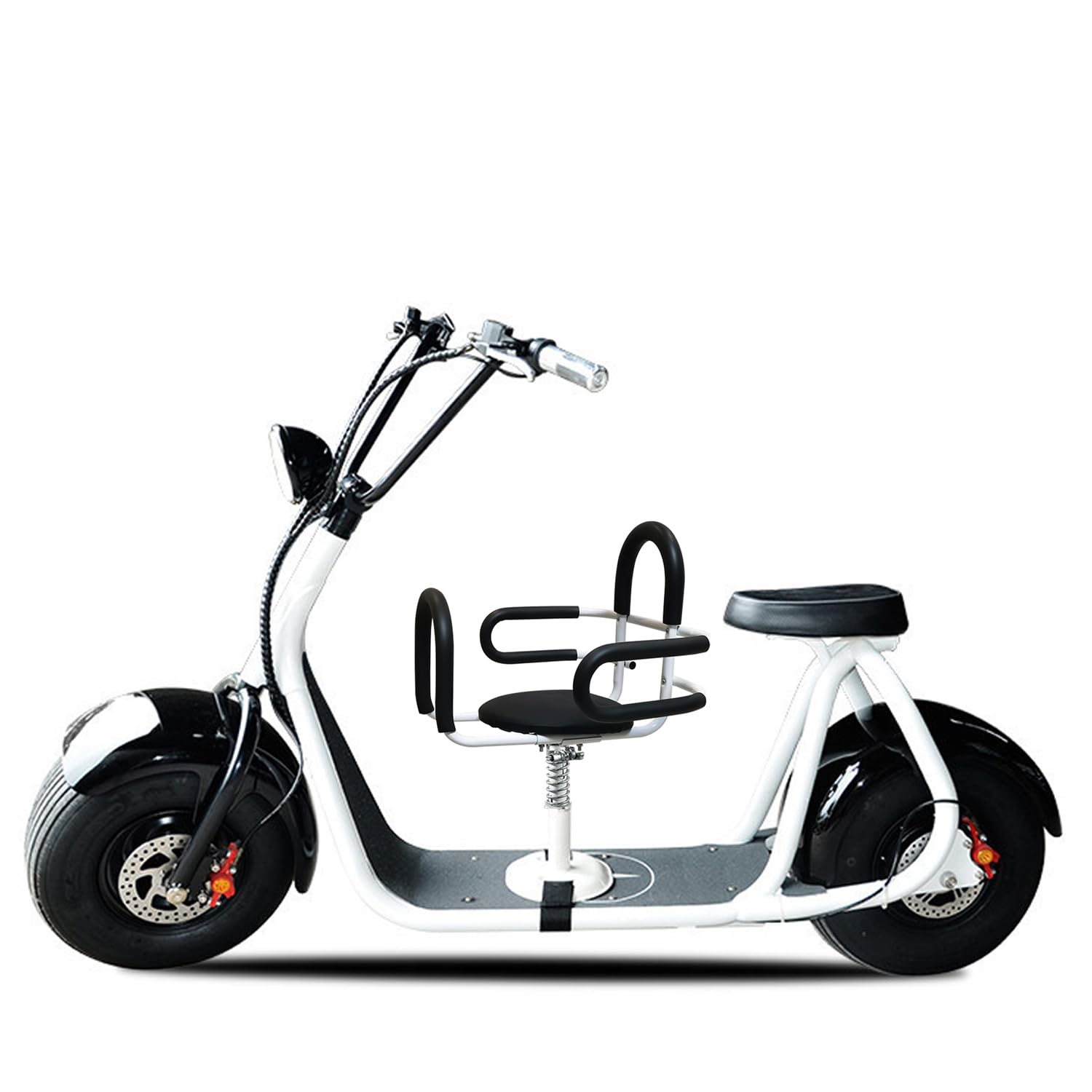 Zmmyr Electric Bicycle Child Safety Seat Pedal Motorcycle Scooter Can Lift Detachable Front Baby Kids Seats