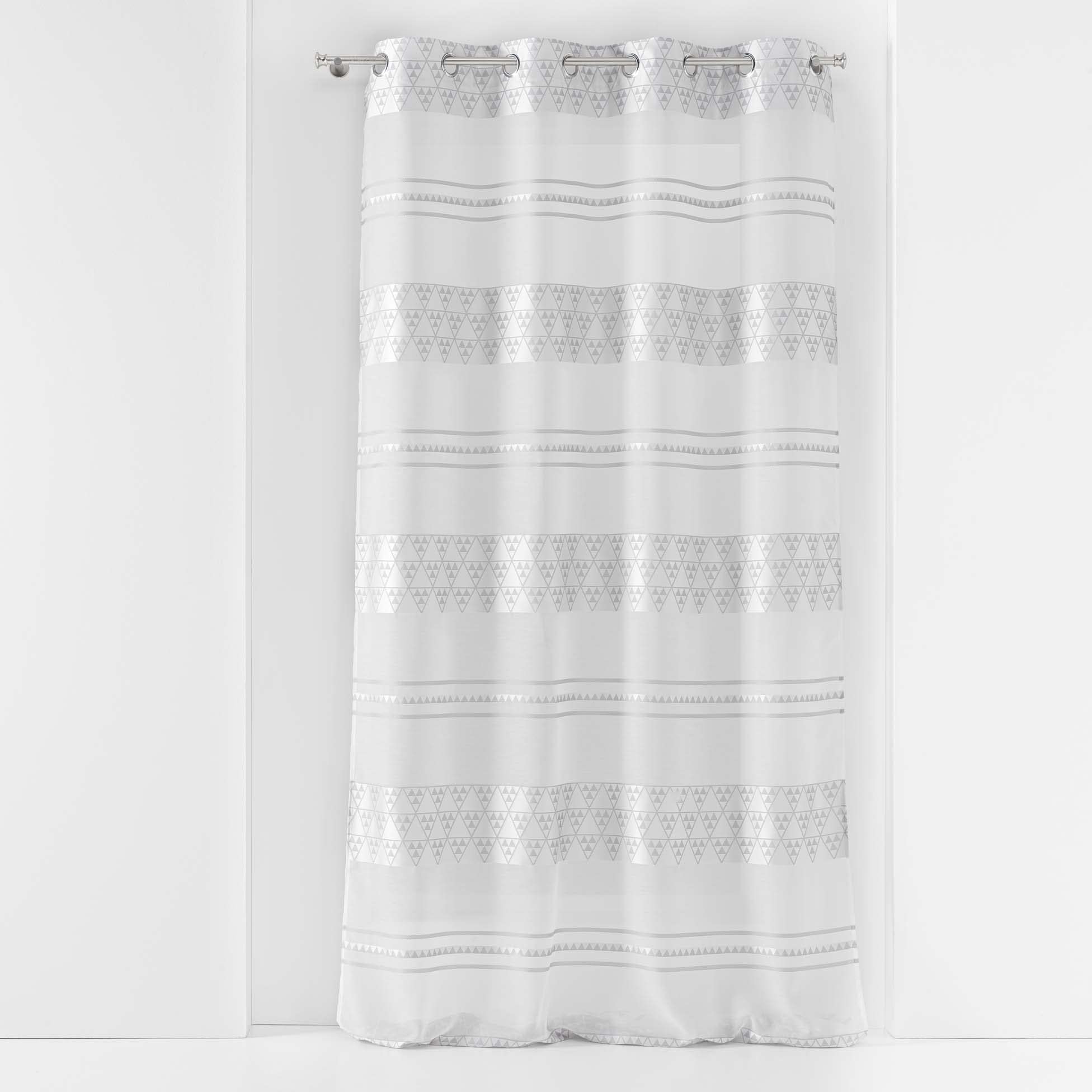 Douceur d'Intérieur, Pasadena Jacquard Eyelet Curtain 140 x 280 cm