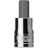 Capri Tools 3-0556 3/8-Inch Hex Bit Socket, 3/8-Inch Drive, SAE