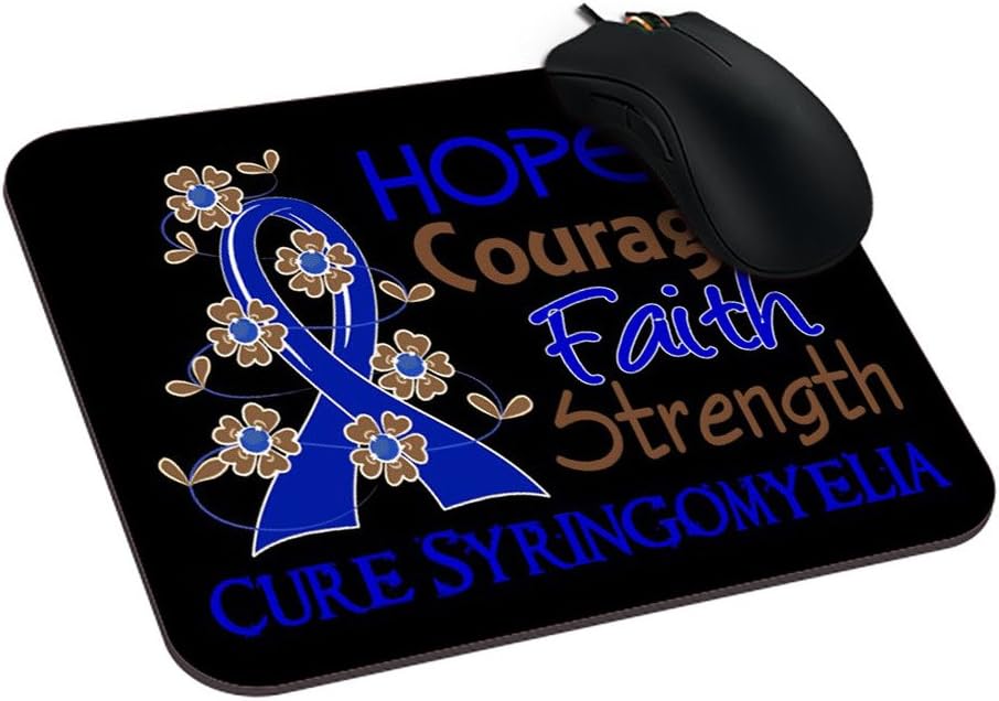EleganceElegant 9.25" x 7.75" Mouse Pad Design Syringomyelia Hope Best Mousepad For Gaming