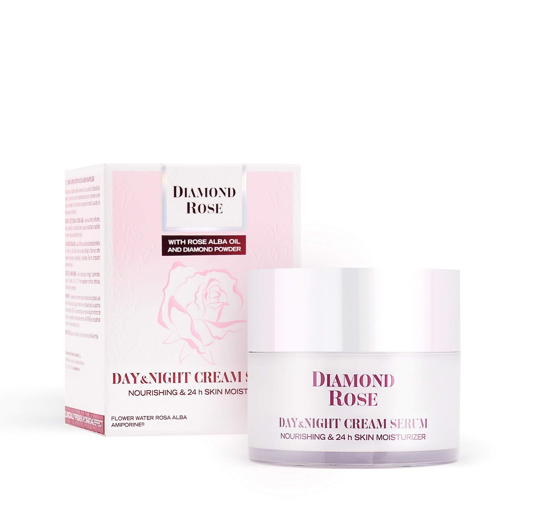 Day & Night Cream Serum for Dry skin Diamond Rose 50ml