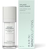 Marini SkinSolutions Hyla3D Face Serum - Patented Hyaluronic Acid Complex - Long-Lasting Skin Hydration - Good for Fine Lines, Wrinkles, Laxity, Volume - All Skin Types - Made in the USA - 1 fl oz