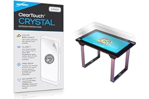 BoxWave Screen Protector Compatible with Arcade1Up Infinity Game Table (32 in) - ClearTouch Crystal (2-Pack), HD Film Skin - Shields from Scratches