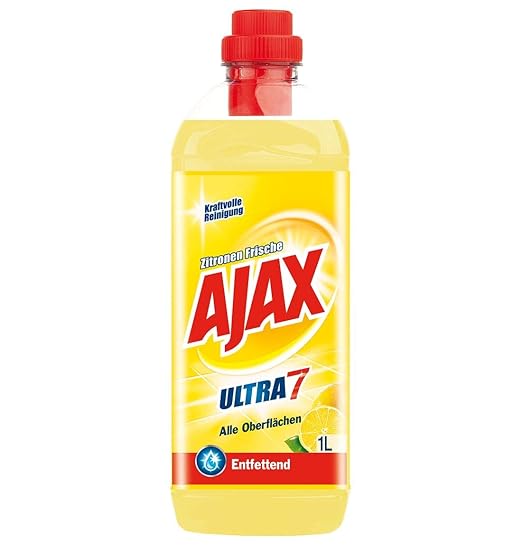 Ajax MultiPurpose Cleaner Ultra 7 Lemon Fresh 1000 ml Amazon.co.uk Health & Personal Care